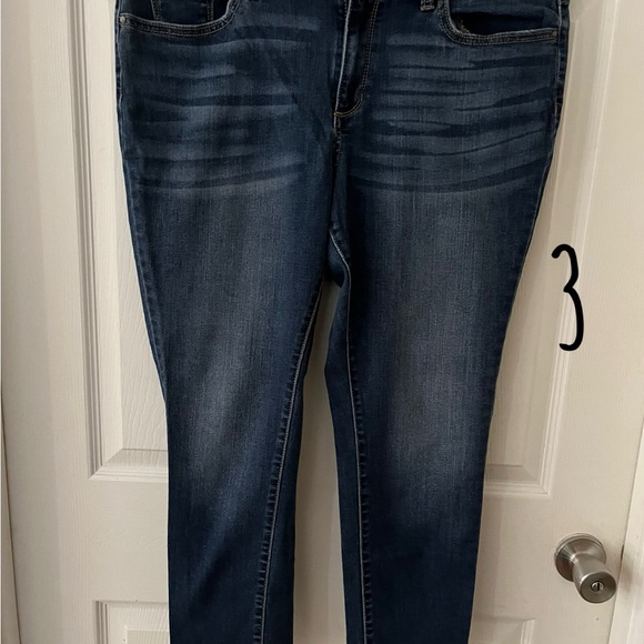 a.n.a Blue Ankle Cropped Jeans - Picture 1 of 1